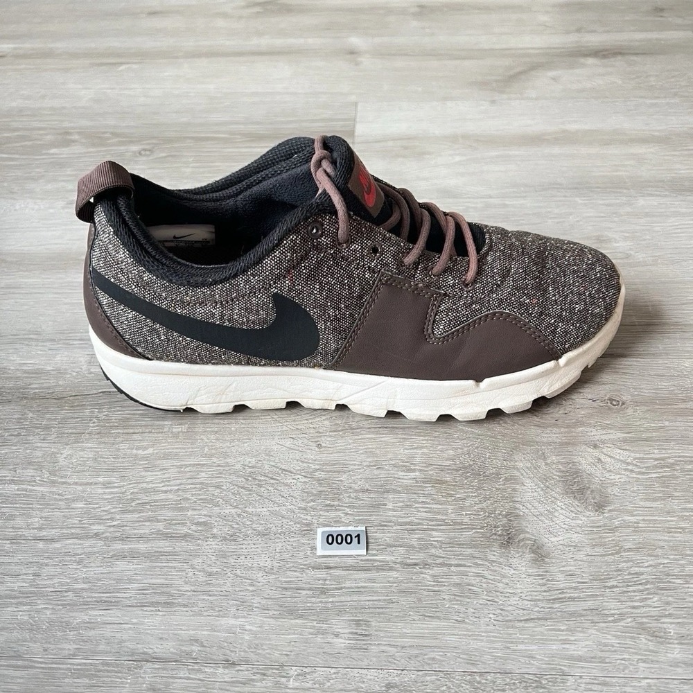 Nike SB Trainerendor Casual Shoes Mens 10 Brown Black Sneakers 616575-206